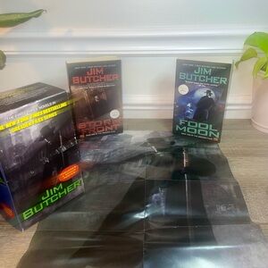 Dresden Files #1 & #2 Jim Butcher Storm Front (2000) Full Moon (2001) Paperback